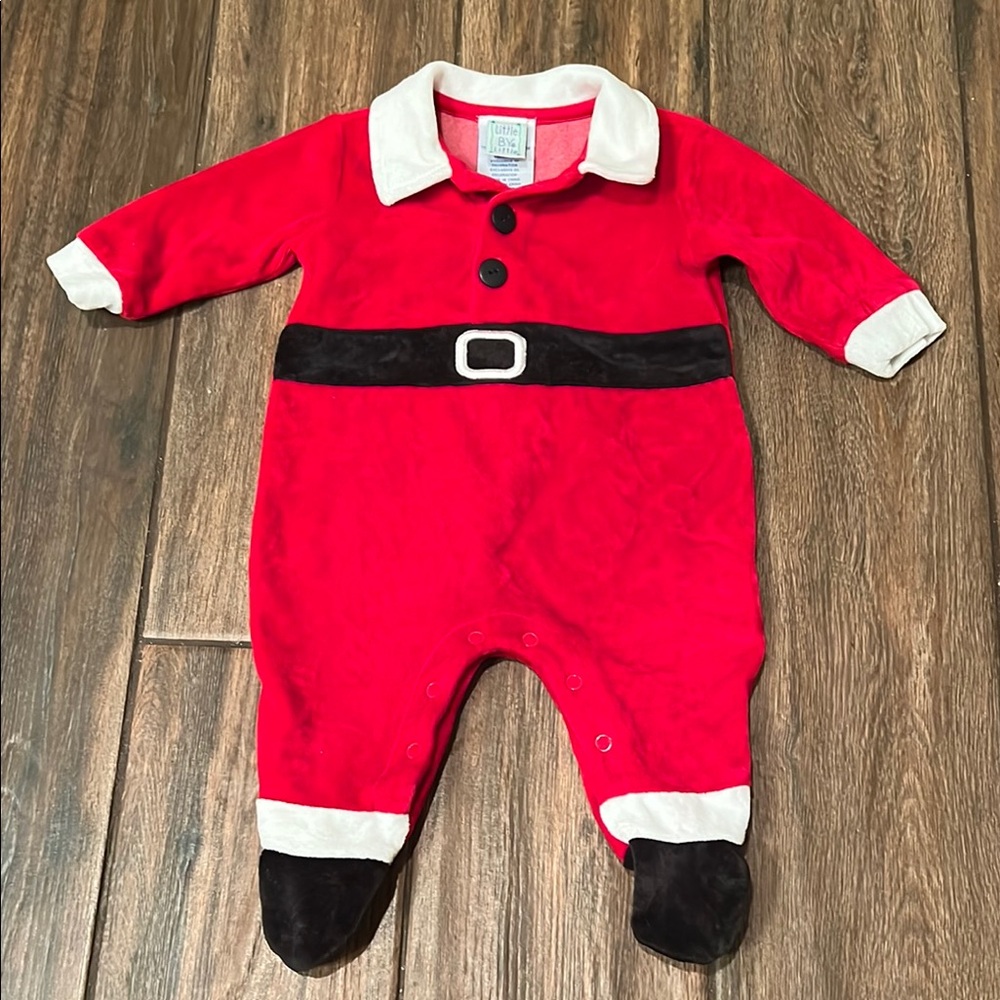 🤶 LN Little By Little brand infant’s Santa onesie
